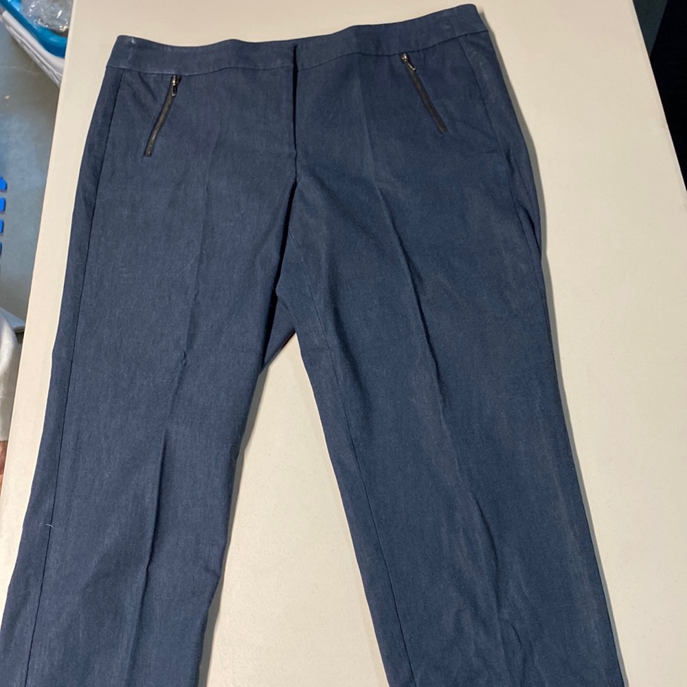 Slacks blue grey Jean color